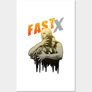 FAST X vin diesel fan works graphic design by ironpalette ( Fast 10 ) Posters and Art